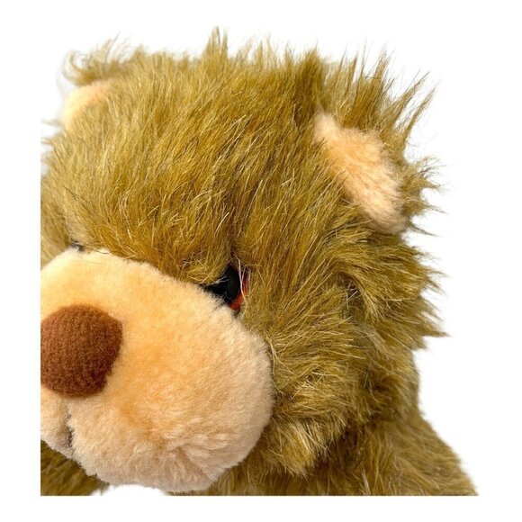 Realistic Brown Bear Hand Puppet Toy Gift Plush Animal Pretend Play Educational - Picture 8 of 9